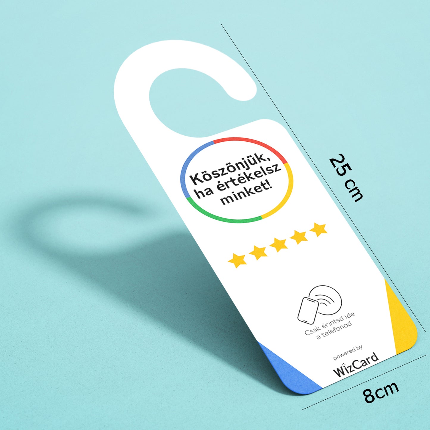 Google Értékelésgyűjtő "Ne Zavarj" Okos Tábla